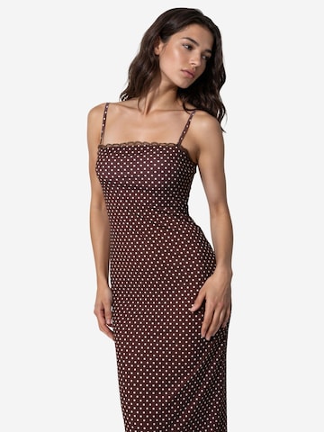 Robe 'Midi' Hiccup en marron
