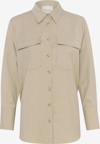 My Essential Wardrobe Bluse 'Jane' in Beige: predná strana