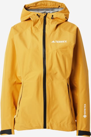 ADIDAS TERREX Μπουφάν πεζοπορίας 'Xperior Gore-Tex Paclite Rain' σε γκρι: μπροστά