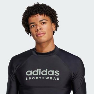 ADIDAS SPORTSWEAR Performance Shirt 'Rash Guard' in Black