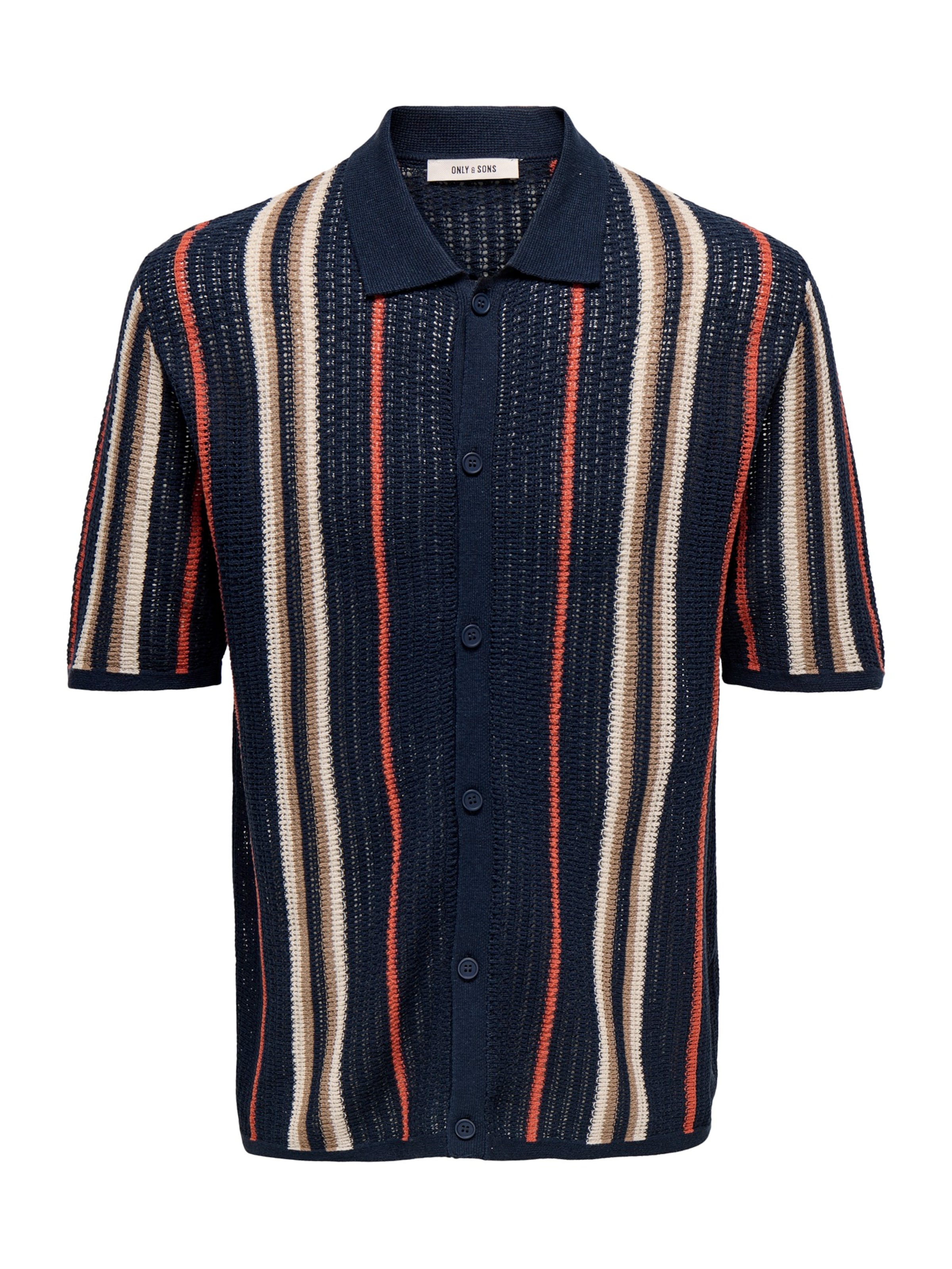 Vestes en maille 'ONSLEON' Only & Sons en bleu : devant