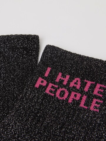 CALZEDONIA Socks in Black