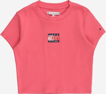 Tricou de la TOMMY HILFIGER pe roz: față