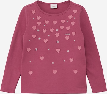 T-Shirt s.Oliver en rose : devant