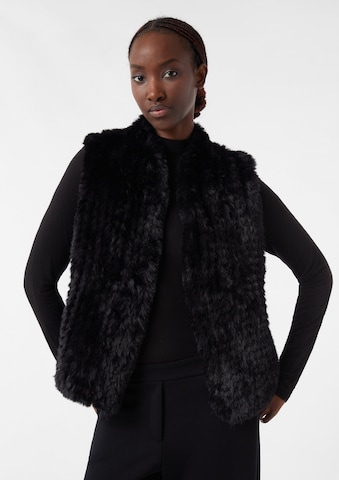 COMMA Bodywarmer in Zwart: voorkant