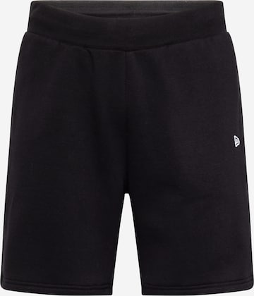 NEW ERA Regular Pants in Black: front