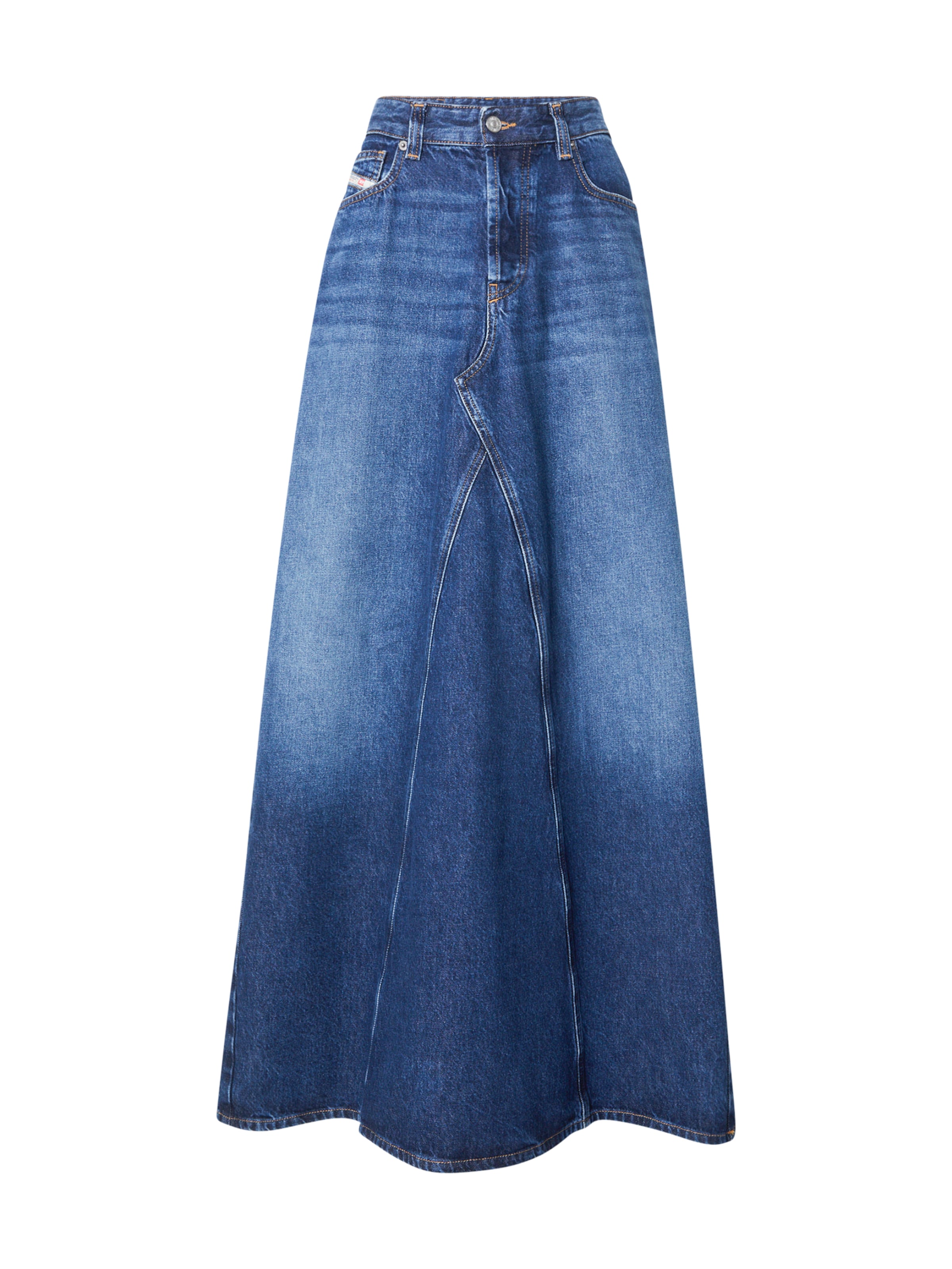 DIESEL Skirt 'DE-PAGO' in Blue: front