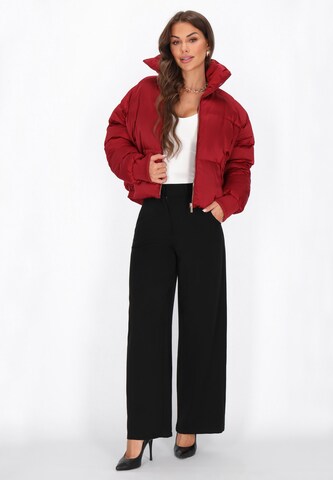 faina - Casaco de inverno em vermelho