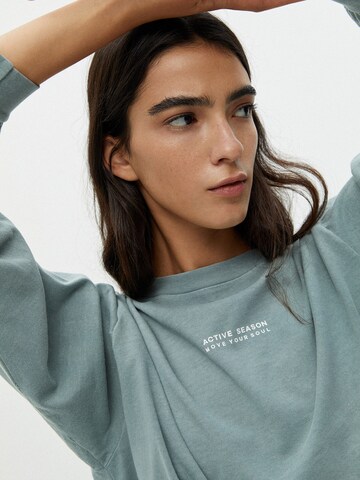 T-shirt Pull&Bear en bleu