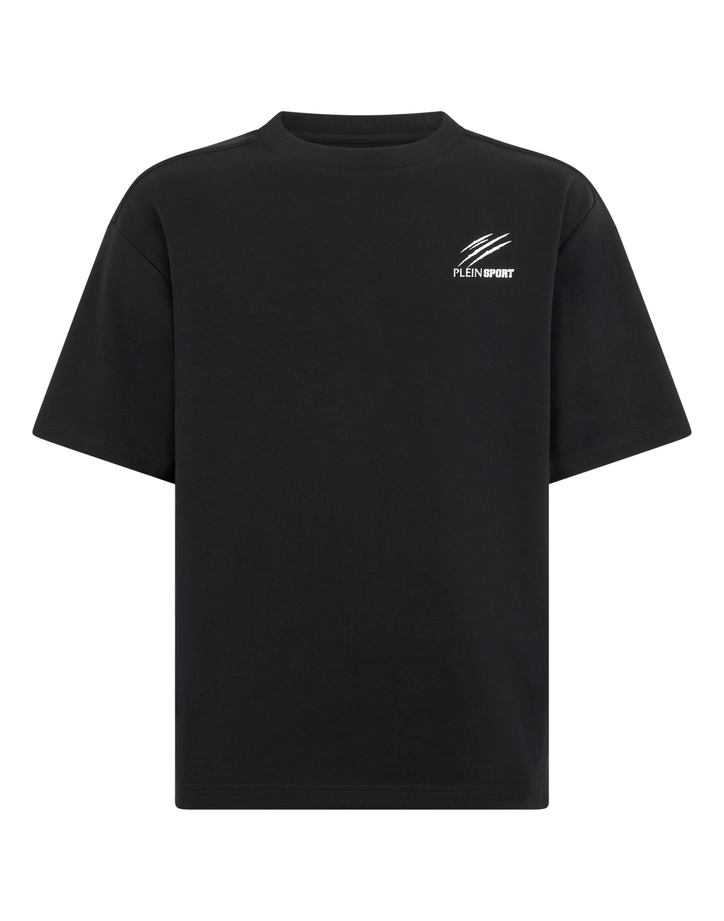 Maglietta di Plein Sport in nero: frontale