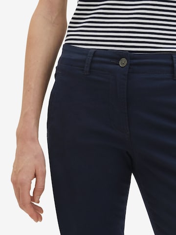 Coupe slim Pantalon chino TOM TAILOR en bleu