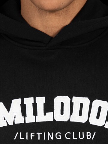 Smilodox Sweatshirt 'Harden' in Zwart