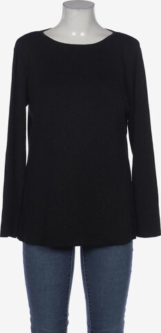 123 Paris Langarmshirt L in Schwarz: predná strana