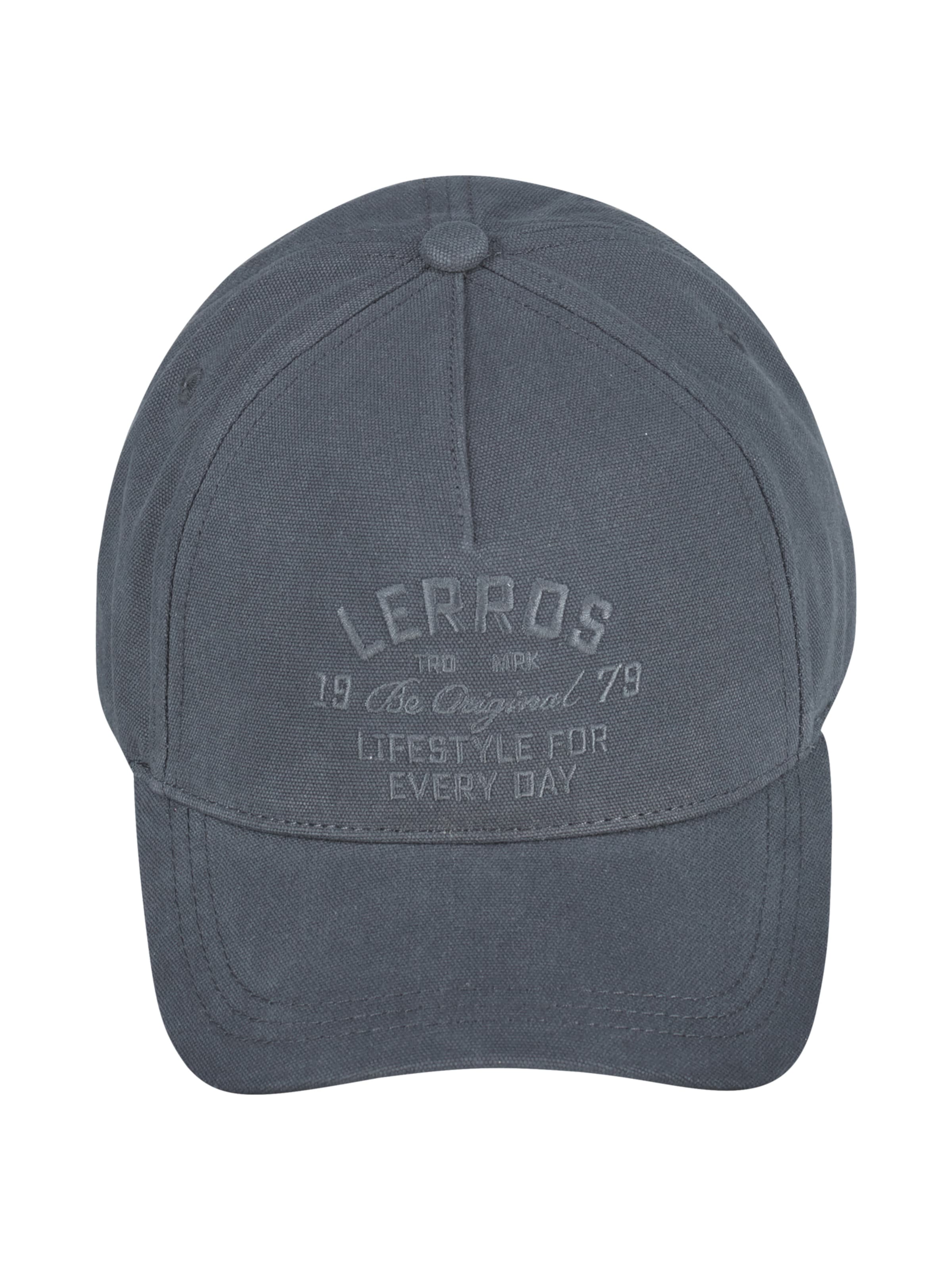 LERROS Unifarbene LERROS-Basecap in Blau