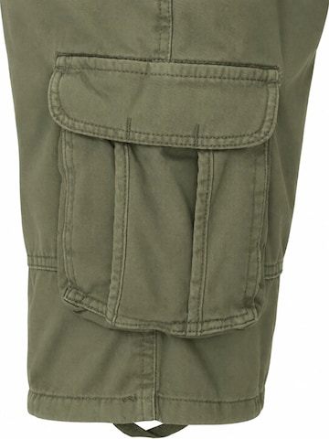 INDICODE - regular Pantalón cargo en verde