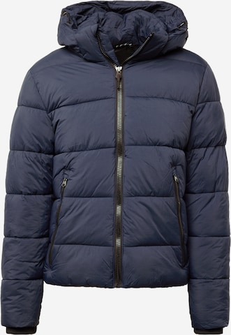 Gaastra Winter Jacket 'ON THE ROCKS' in Blue: front