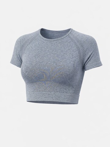 LEAFLETIC Vest 'Leafletic Women’s Short Sleeve Sports Tops' in Grey: front