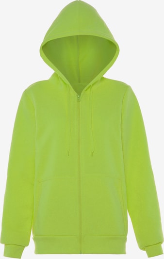 hoona Veste de survêtement en citron vert, Vue avec produit