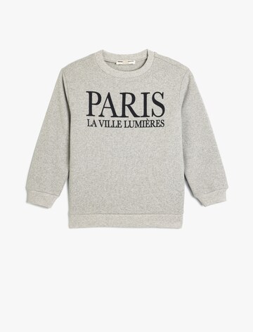 Koton Sweatshirt in Grijs: voorkant