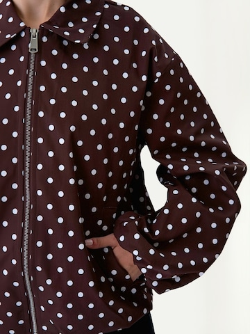 TEESHOPPEN Jacke ' Isabel ' in Braun