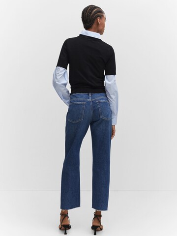 MANGO Regular Jeans 'BLANCA' in Blau