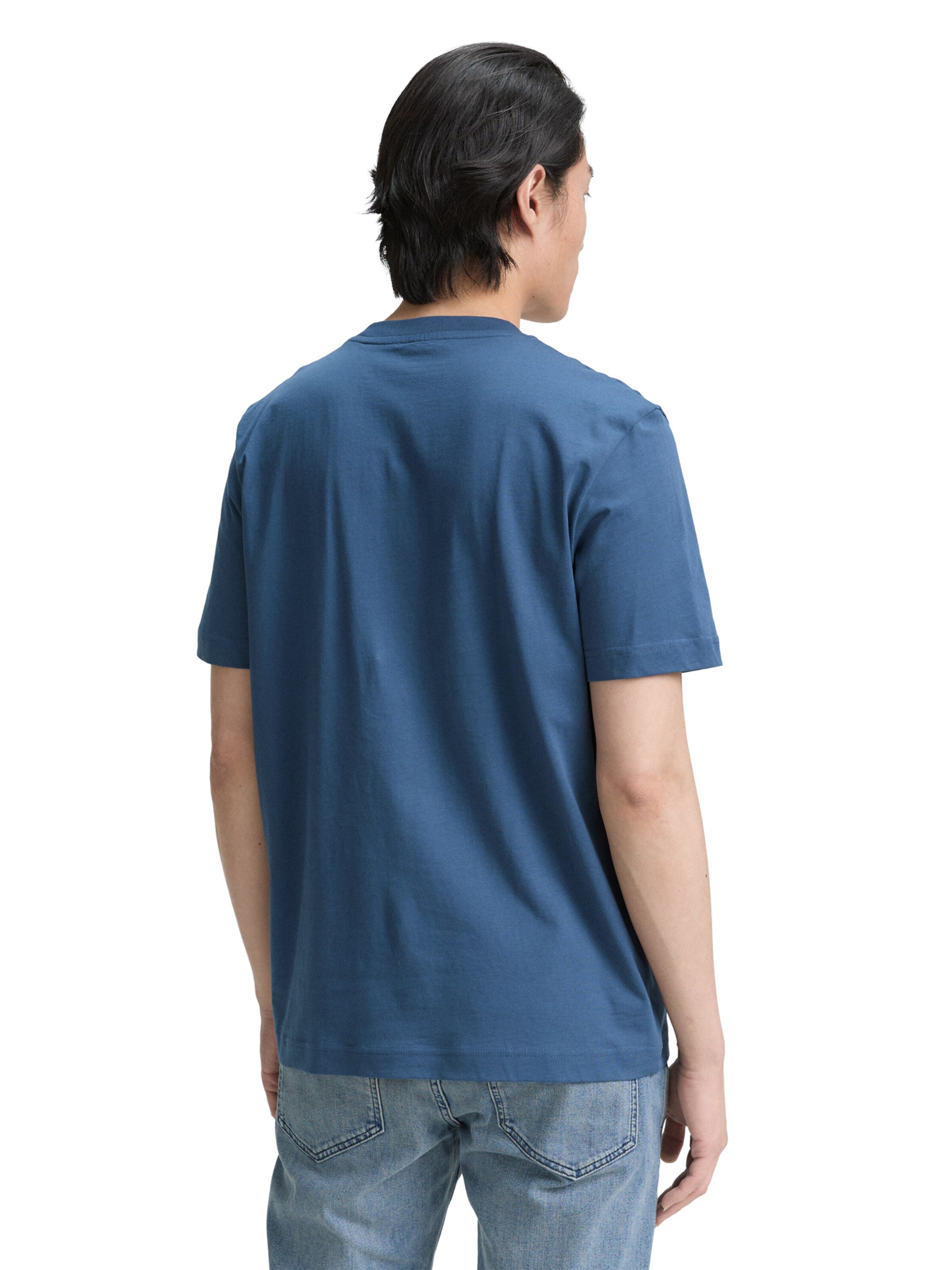 TOM TAILOR Majica | modra barva