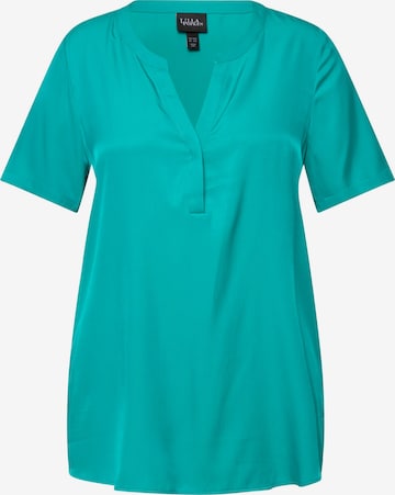 Ulla Popken Blouse in Blauw: voorkant