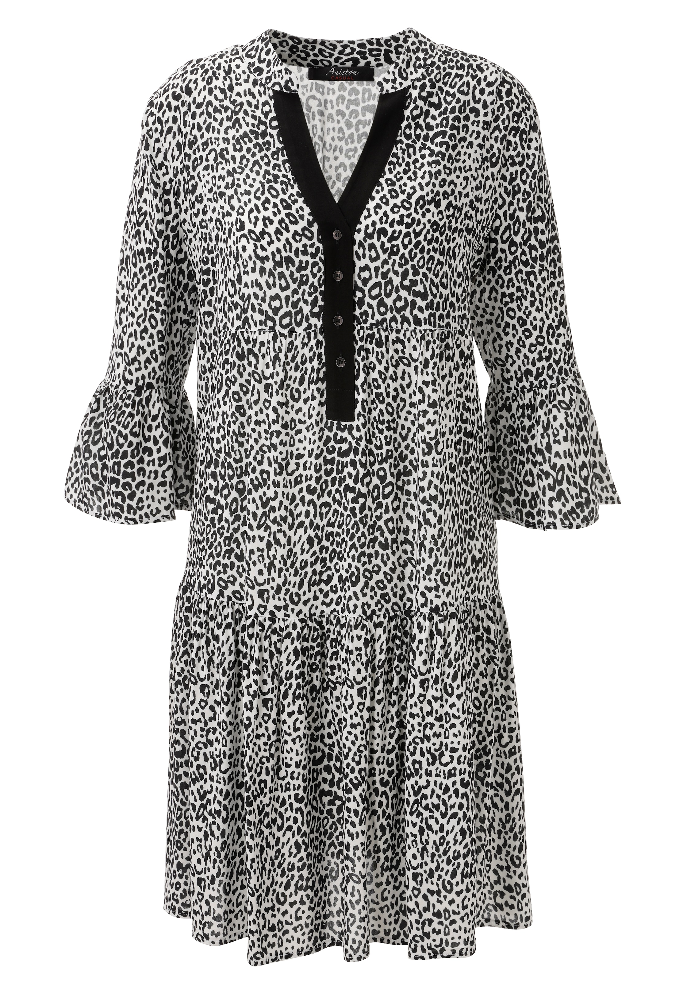Aniston CASUAL Kleid in Weiß: Vorderseite