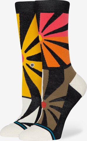 Chaussettes 'SHINE UR LIGHT' Stance en mélange de couleurs : devant