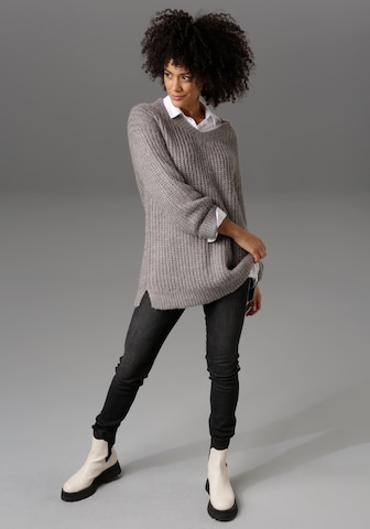 Aniston CASUAL Sweater in Grey