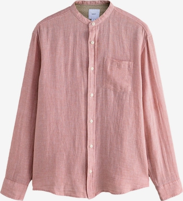NextRegular Fit Košulja - roza boja: prednji dio