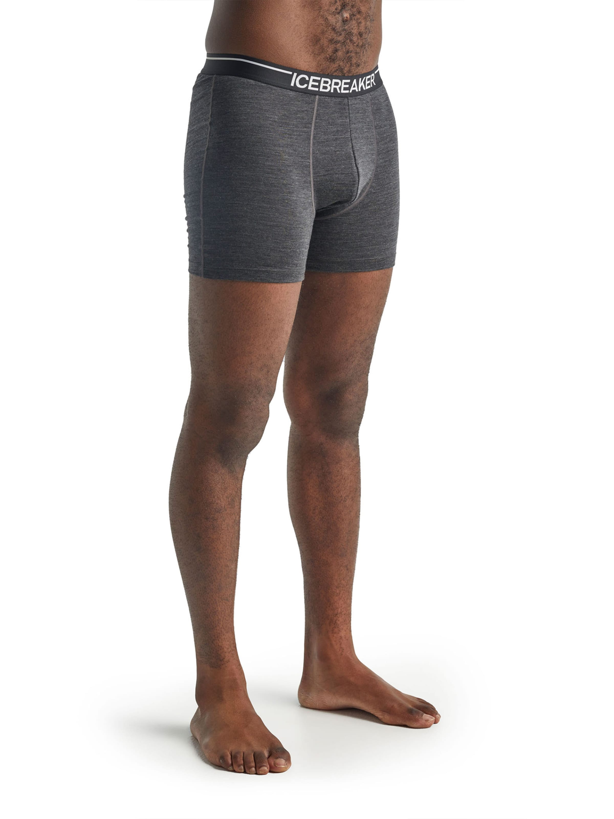 ICEBREAKER Sportovní spodní prádlo 'Anatomica' – černá