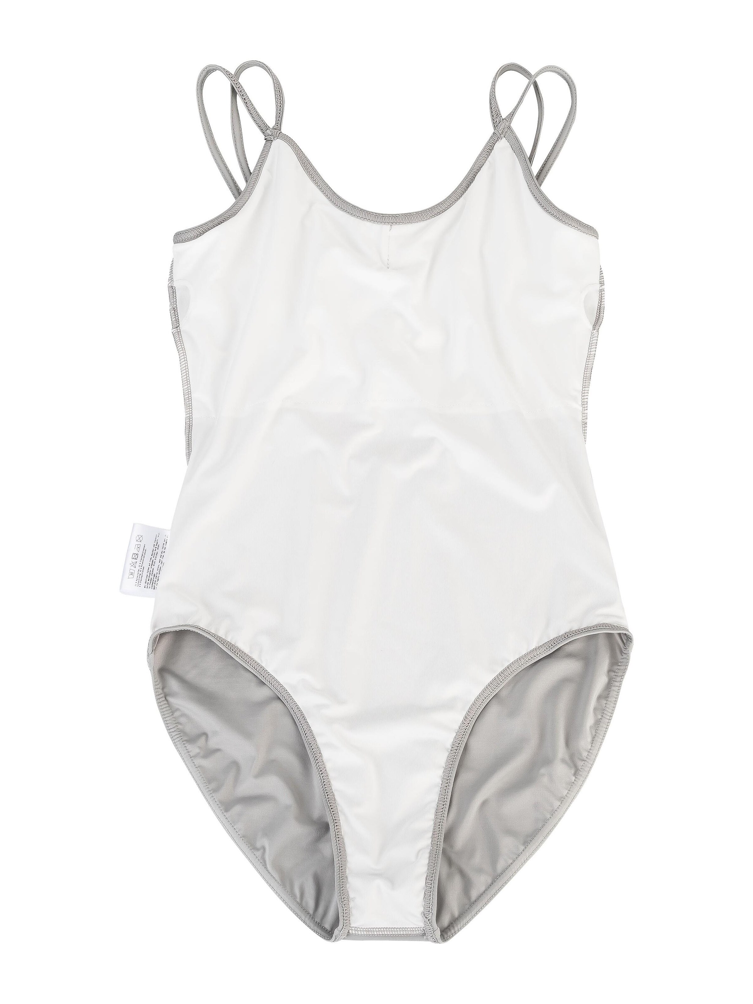 Tanzmuster Athletic Bodysuit 'Tessa' in Grey