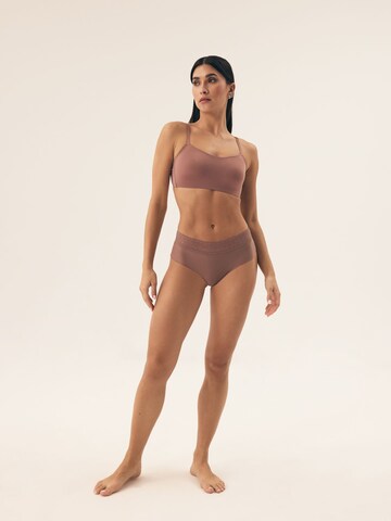 Panty 'Taillenslip Polly im 2er Pack, hohe Leibhöhe, zarte Rüschen' di Henderson in colori misti