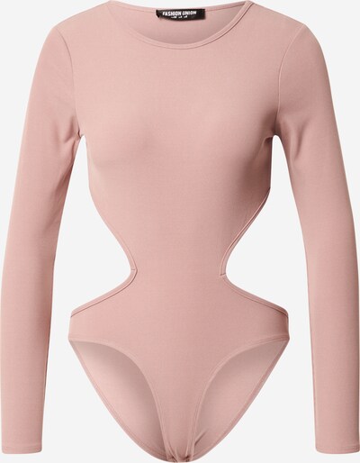 Fashion Union Shirt bodysuit 'GINNI' in Dusky pink, Item view
