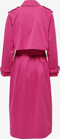 ONLY Between-Seasons Coat 'APRIL' in Pink