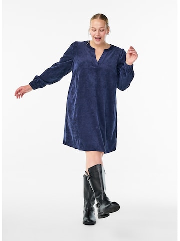 Zizzi Jurk 'VELENA' in Blauw