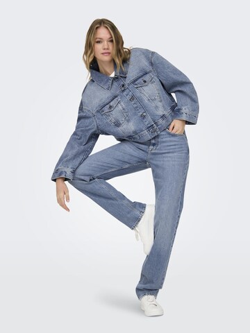 ONLY Slimfit Jeans i blå