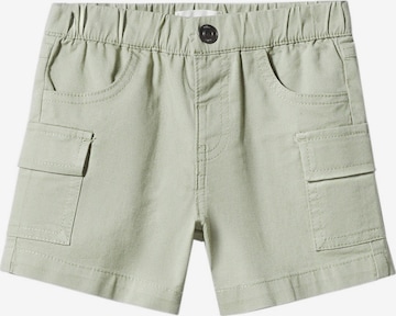 MANGO KIDS Regular Pants 'Lisboa' in Green: front