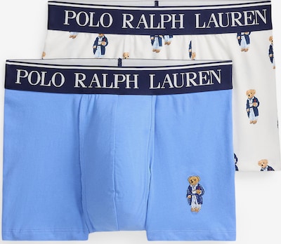 Boxer trumpikės iš Polo Ralph Lauren, spalva – šviesiai mėlyna / rusvai rausva / raudona / balta, Prekių apžvalga