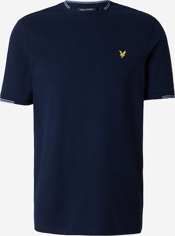 T-Shirt Lyle & Scott en bleu : devant