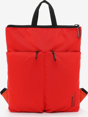 Suri Frey Backpack 'Green Label Tanny' in Red: front