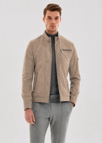 PIERRE CARDIN Between-Season Jacket in Brown: front