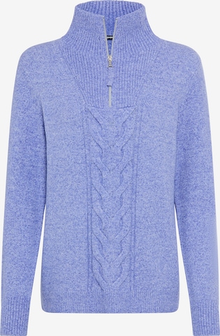 Olsen Trui 'Henny' in Blauw: voorkant