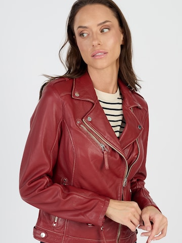 JCC Lederjacke in Rot