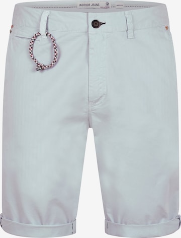 INDICODE JEANS Regular Chino 'Canvo' in Blauw: voorkant