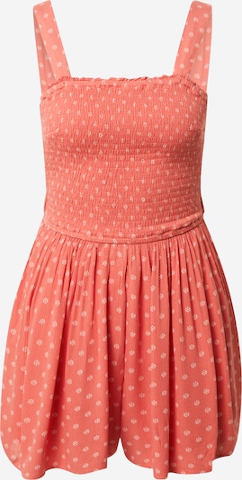 HOLLISTER Jumpsuit in koralle / weiß, Produktansicht