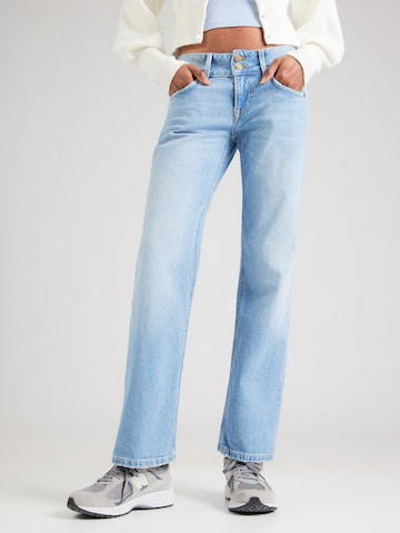 Regular Jeans de la Pepe Jeans pe albastru: față