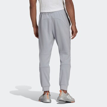 Effilé Pantalon de sport ADIDAS SPORTSWEAR en gris