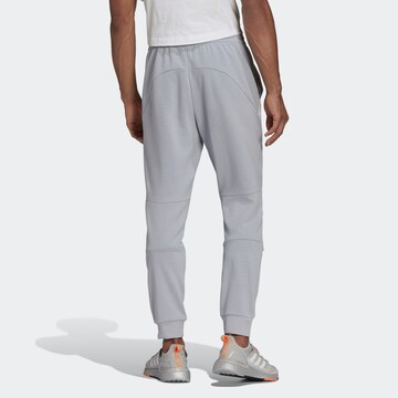 ADIDAS SPORTSWEAR Tapered Sportbyxa i grå